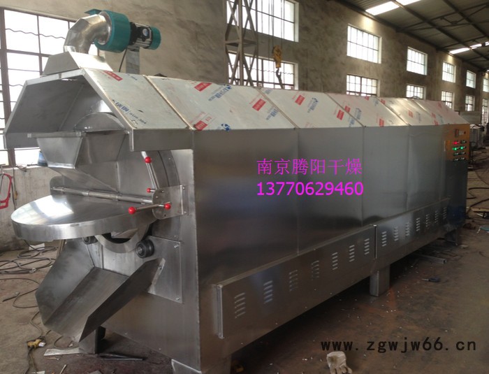 南京腾阳牌TY-LC-550 米大麦电加热恒温滚筒炒货机图5