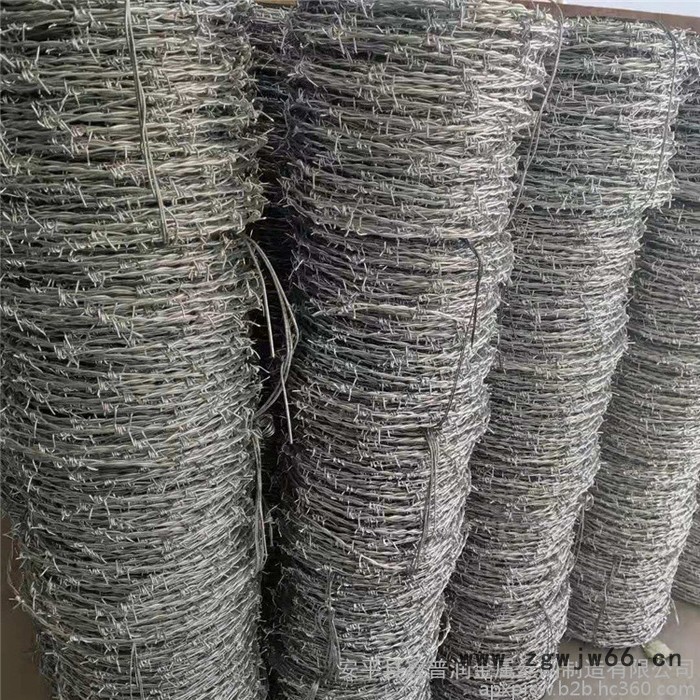 鑫普润 刺丝刺线 铁蒺藜 滚筒刺绳 刀片刺网现货供应图5