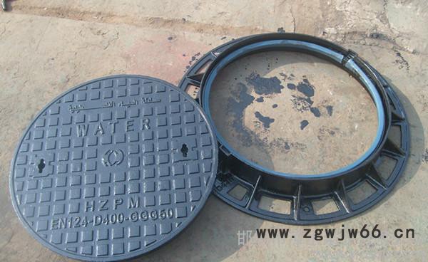 重型D400球墨铸铁圆井盖图2