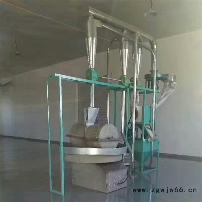 电磁加热滚筒炒货机 全自动石磨面粉机杂粮磨浆石磨机杂粮石磨机电加热滚筒炒货机图7