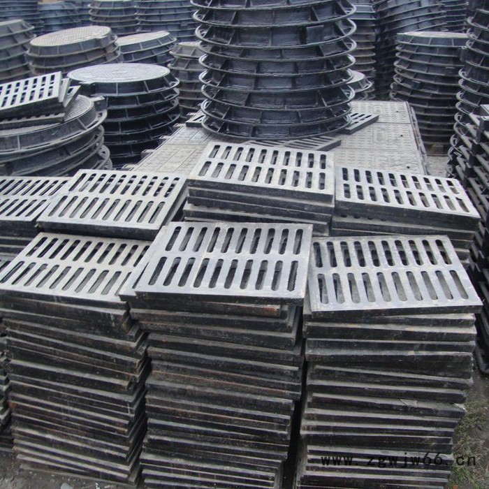 济宁铸铁井盖、雨水篦子、圆形井盖700*800量大从优图2