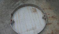 专业定做不锈钢隐形井盖、圆形井盖图2