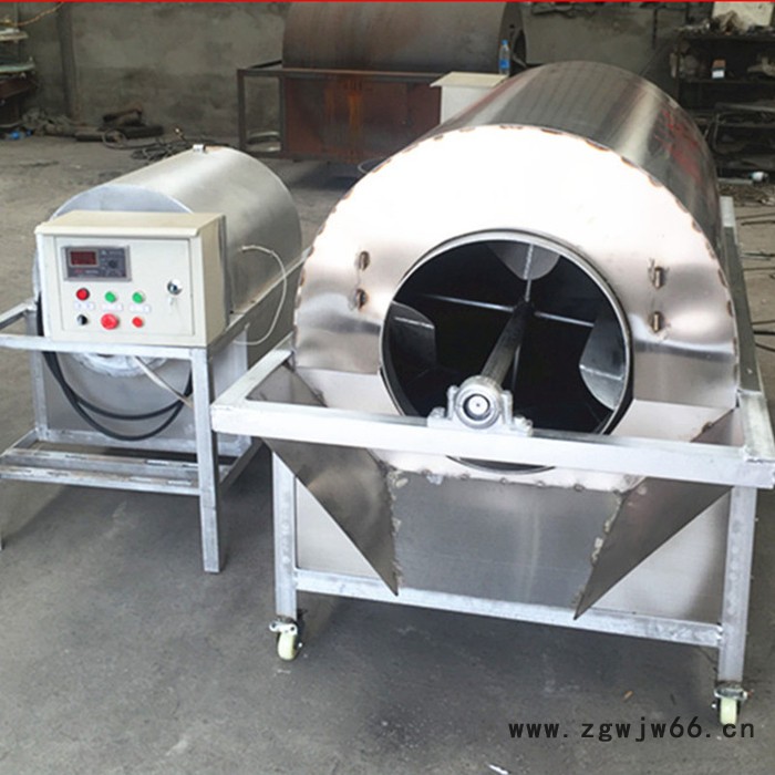 大型干果滚筒型炒货机花生芝麻炒货机 油坊必备图4