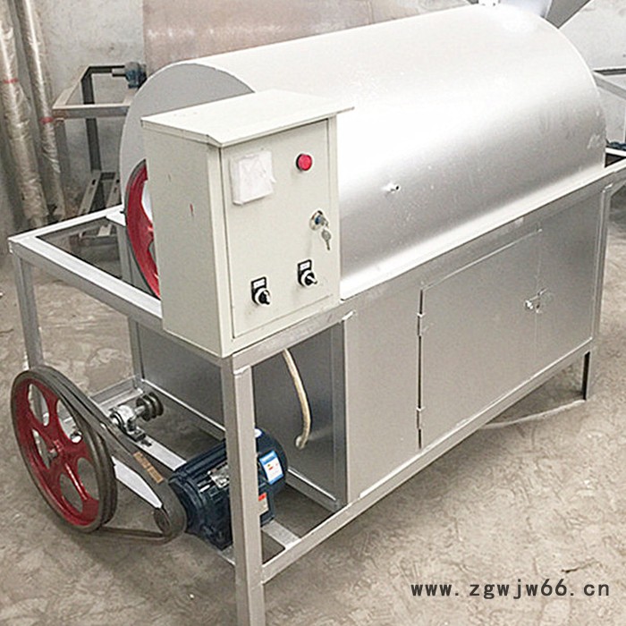 大型干果滚筒型炒货机花生芝麻炒货机 油坊必备图7