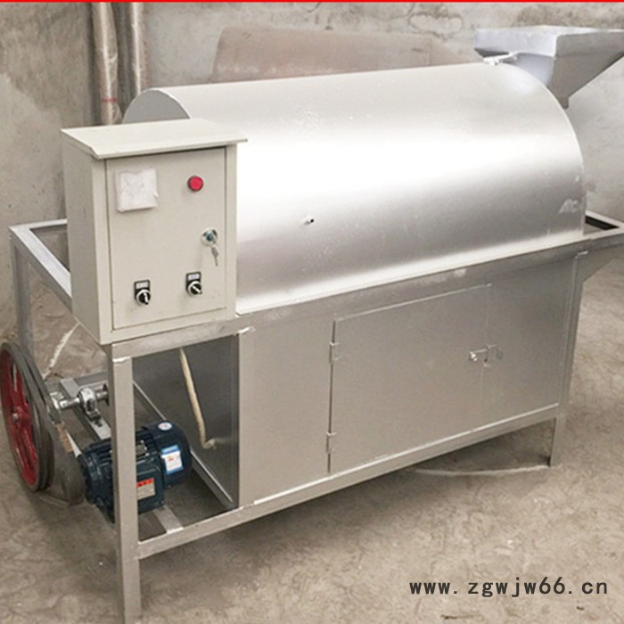 大型干果滚筒型炒货机花生芝麻炒货机 油坊必备图2