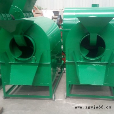 封闭式 芝麻炒货机 物料烘干滚筒炒货机 电加热炒籽机