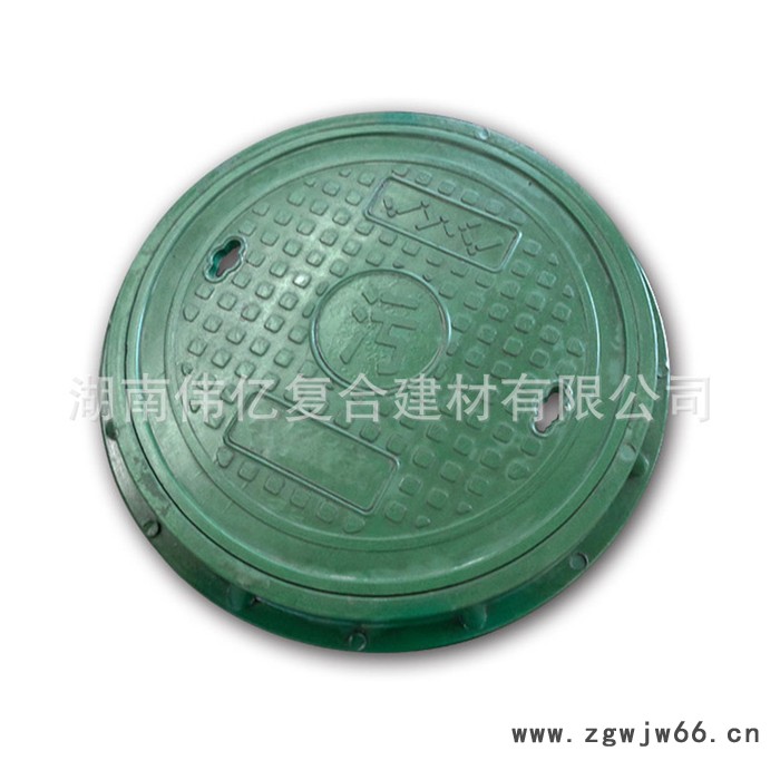 伟亿制造重型700*70mm 树脂复合圆形井盖 路灯检查窖井盖图6