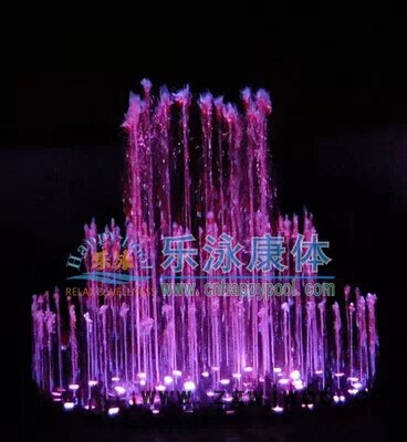音乐喷泉水景 喷泉喷头 水下灯 不锈钢音乐程控喷泉 水景场景喷泉图2