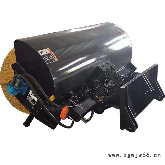 **供应滚筒扫雪刷 铲车带扫雪辊-偏摆式斜角扫雪机图3