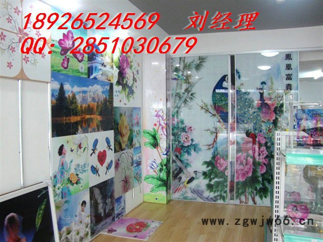 进口高精喷头 玻璃工艺品彩印机 UV平板打印机图3