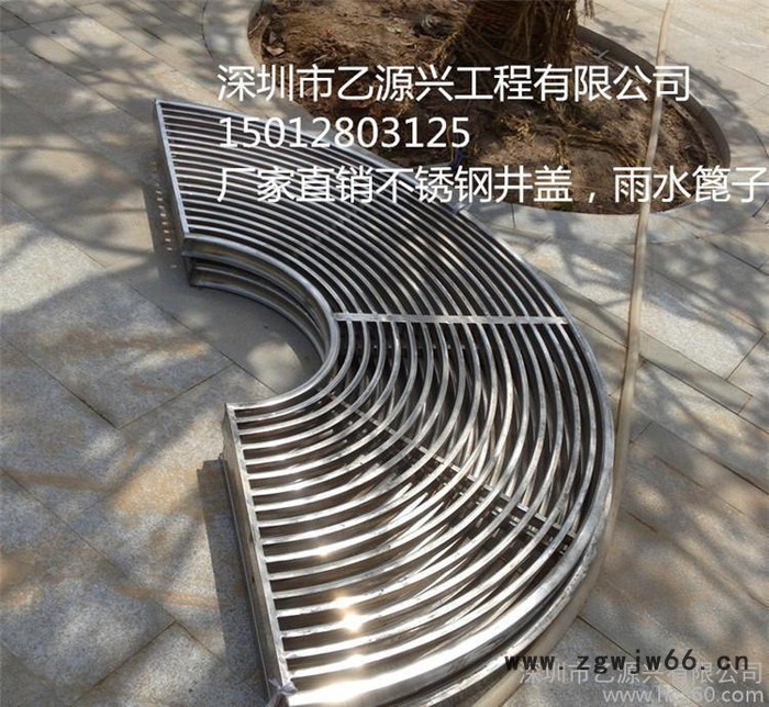 直销304不锈钢井盖 雨水篦子 **雨水井盖 可定做定制图5