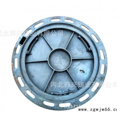 河北韩兴 球墨铸铁井盖直销 **雨水井盖 铸铁井盖排水井盖