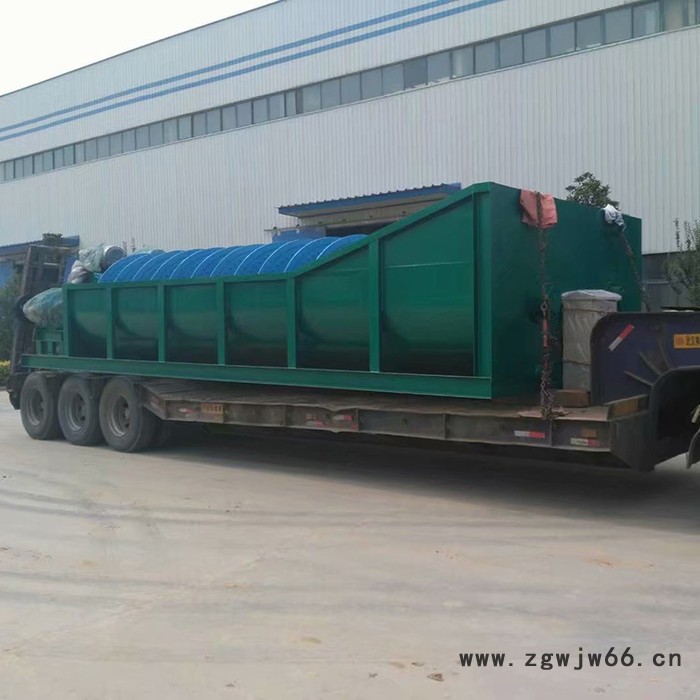 邦隆厂家直供2LSX915潍坊滚筒洗沙机 石粉螺旋洗沙机  洗沙干净 流失少 支持定制图5