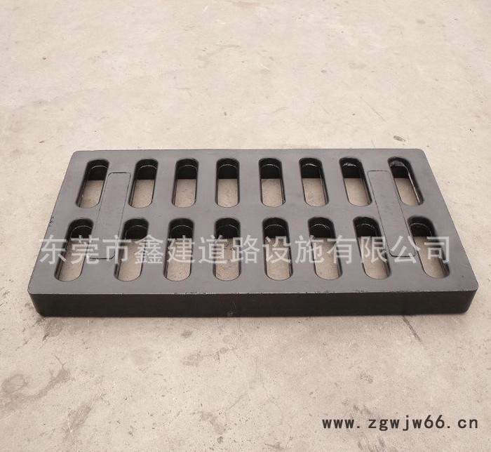 东莞鑫建牌 纤维粉聚合物井盖 树脂复合井盖300*500*40图2