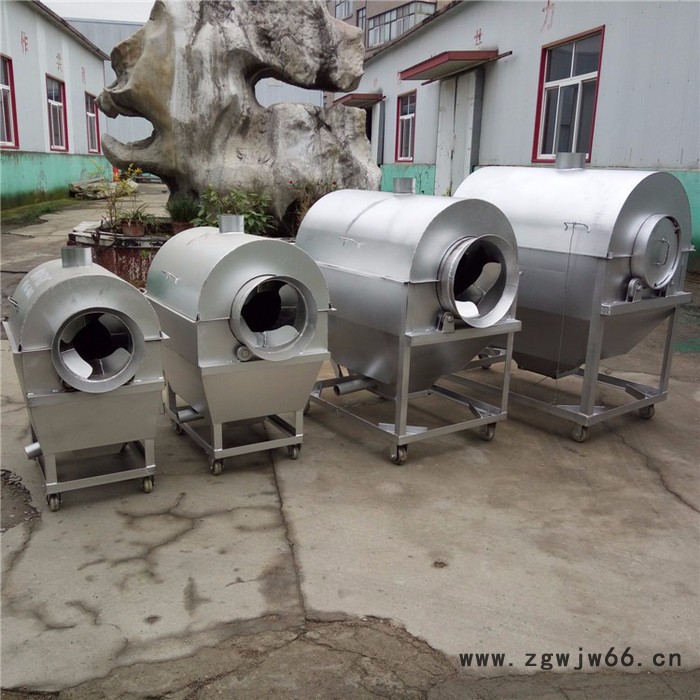 板栗滚筒炒货机 多功能滚筒炒货机 新型花生滚筒炒货机图3