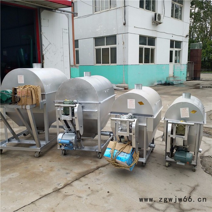 板栗滚筒炒货机 多功能滚筒炒货机 新型花生滚筒炒货机图5