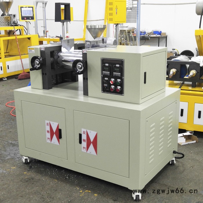 120型电加热4寸双滚筒混合机 塑料双辊开炼机 小型混炼机特价