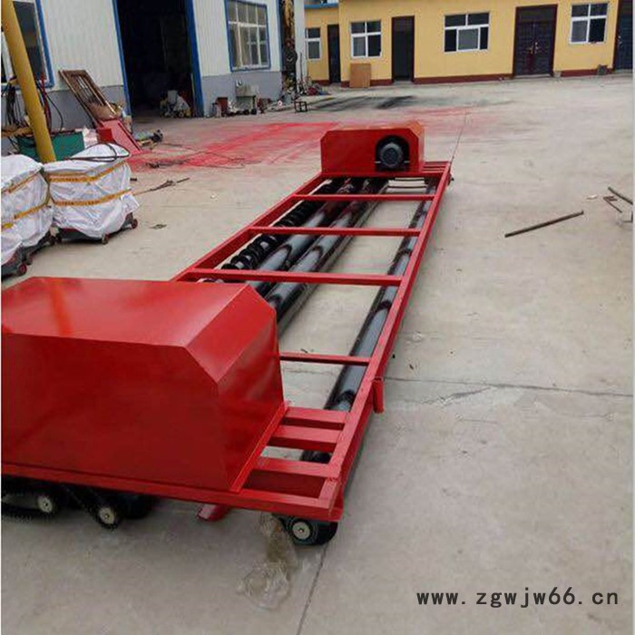 直销三辊轴摊铺机 框架式电动振动梁 滚筒式摊铺机