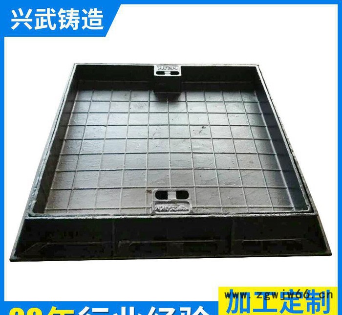 直销 轻型球墨铸铁填充井盖 高质量防盗球墨铸铁井盖图2