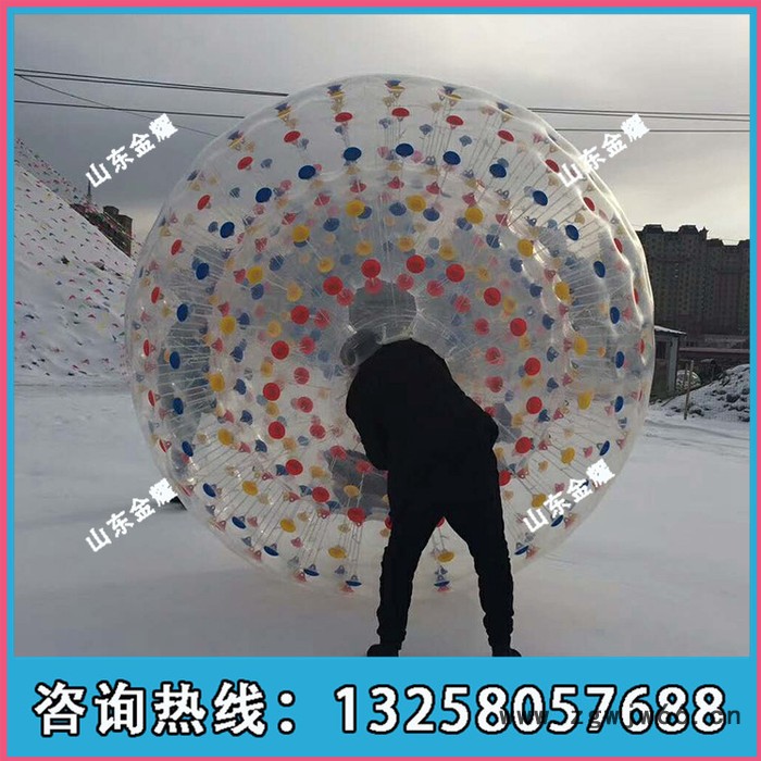 撞出好心情 草地波悠球 草地滚筒 内部舒适清凉 夏天选购效果奇佳图8