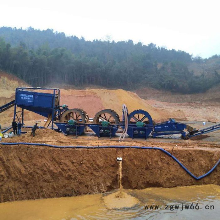 高铁洗石机 滚筒洗石机 移动洗沙机 干湿两用洗沙机 沙场专用洗砂机图4