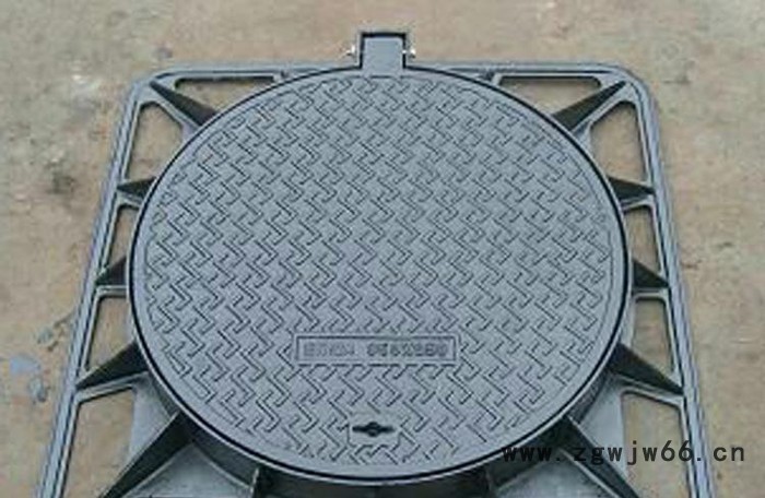 直销定做球墨铸铁井盖 DN150球墨铸铁井盖 铸铁井盖图2