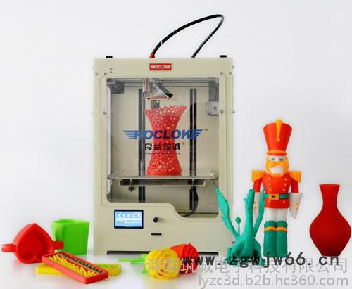 河南郑州3D打印机厂家良益筑诚U2双喷头打印机