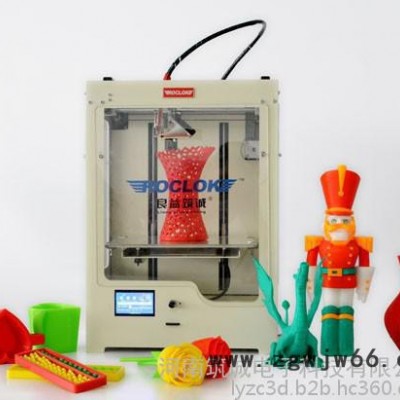 河南郑州3D打印机厂家良益筑诚U2双喷头打印机