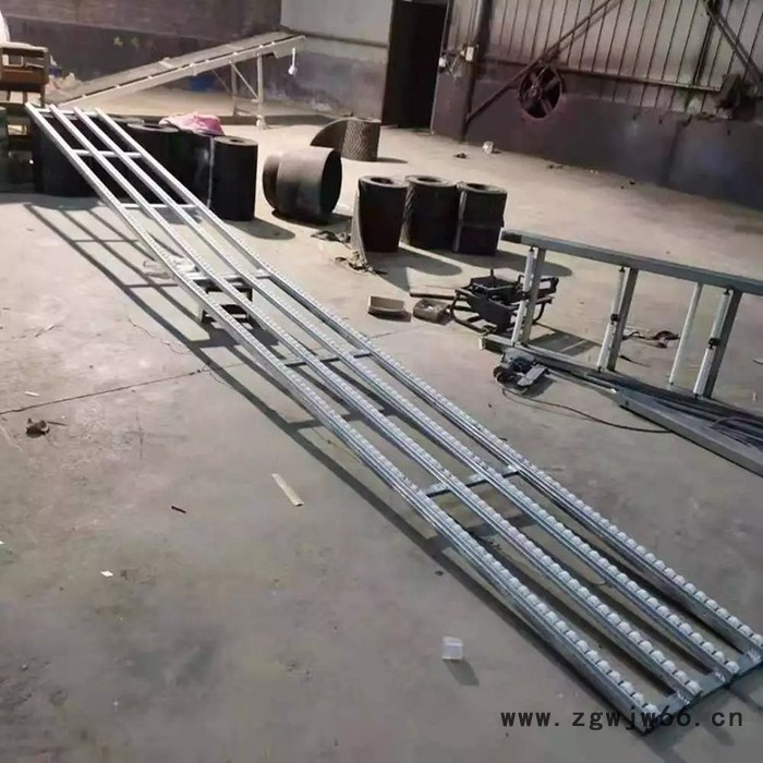 滚筒卸货滑梯 无动力卸货滑道 无动力滑轮 送货上门图6