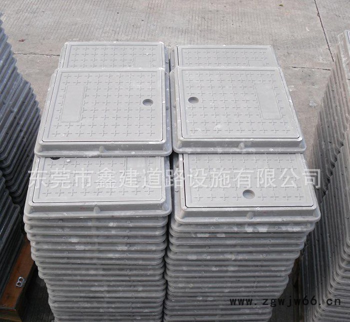 方形井盖电力通讯井盖高分子树脂复合检查井盖图1