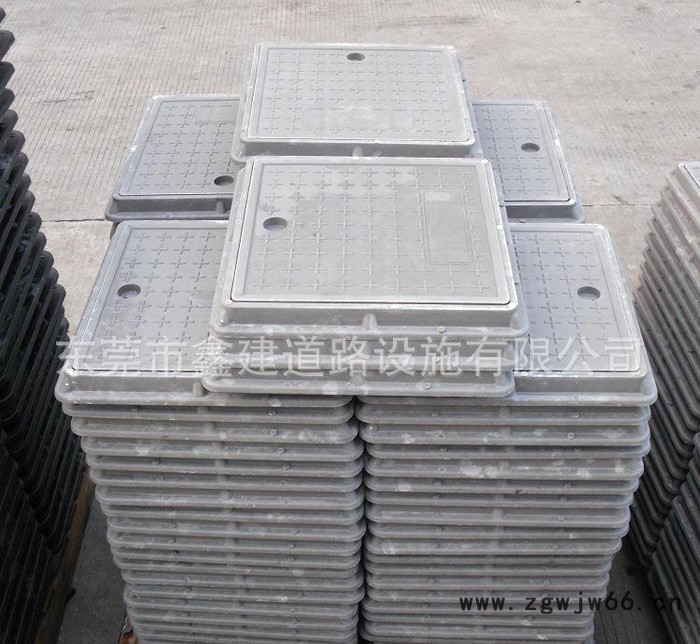 方形井盖电力通讯井盖高分子树脂复合检查井盖图2