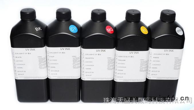 天盛美厂家批发皮革硅胶专用软性uv墨水 爱普生喷头专用图2