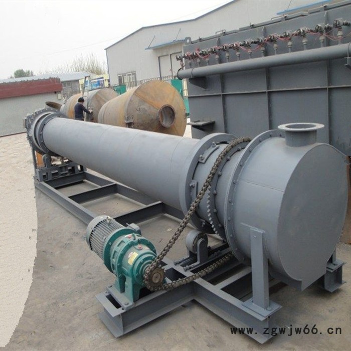 嵩赢供应烘干机  1516型滚筒烘干机  转筒烘干机  卧式烘干机  玉米秸秆烘干机图4