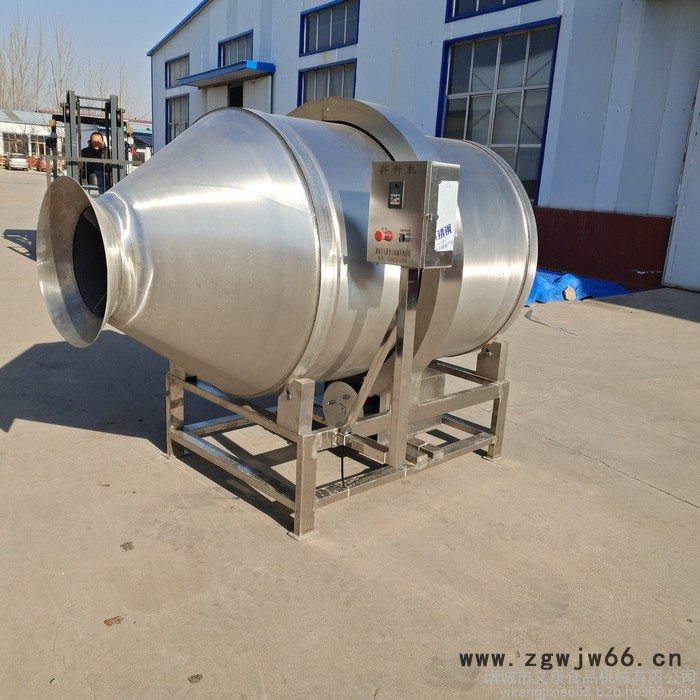 义康牌BL-1200L 豆腐干拌料机 魔芋豆腐拌料机 肉干滚筒拌料机 食品混合调味桶图3