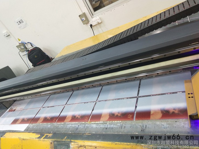 超盟CM-2513 理光G5喷头二手UV平板打印机批发价格实在图2