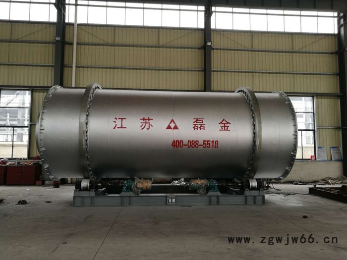磊金生产的出口温度低可直接配套除尘器使用的高质量滚筒烘干机图2