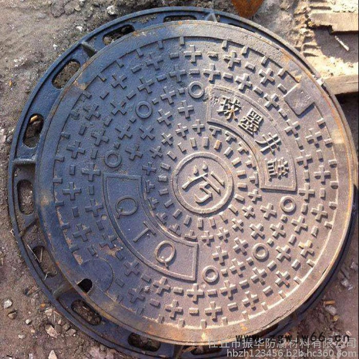 任丘市振华生产厂家 球墨铸铁井圈 井盖重型铸铁 井盖规格齐全图3