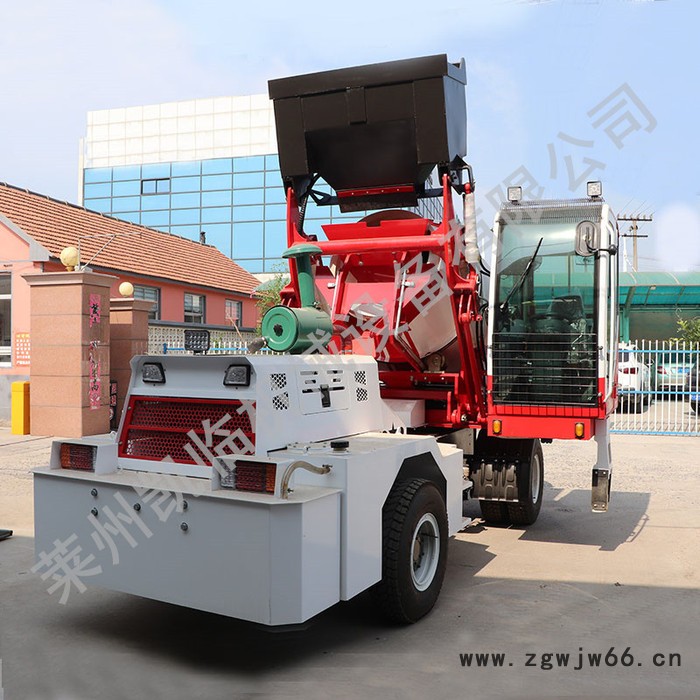 凯临重工 自上料滚筒式搅拌车 盘锦市自上料滚筒式搅拌车厂家图3