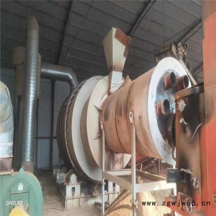 二手甘蔗渣回转滚筒烘干机 二手三回程烘干机 石灰回转窑图3