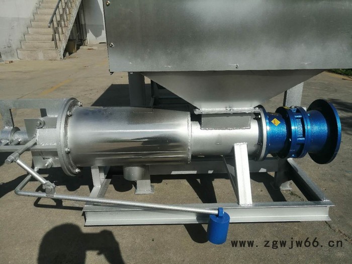 肉鸡肉鸭粪便不锈钢分离机 滚筒微滤式牛羊粪干湿分离机 转筒式纸浆微滤机图4