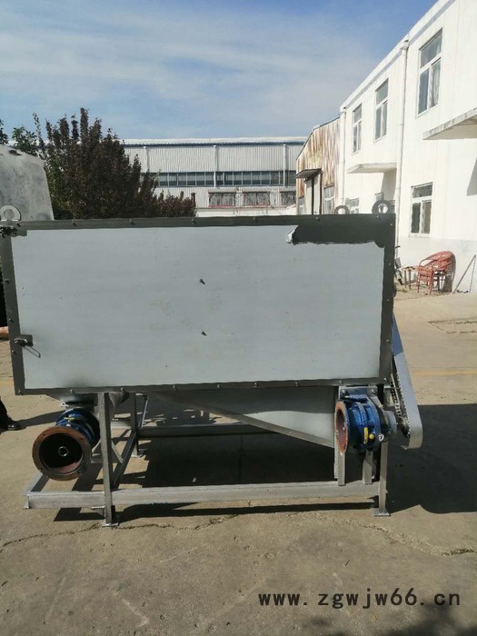 肉鸡肉鸭粪便不锈钢分离机 滚筒微滤式牛羊粪干湿分离机 转筒式纸浆微滤机图7