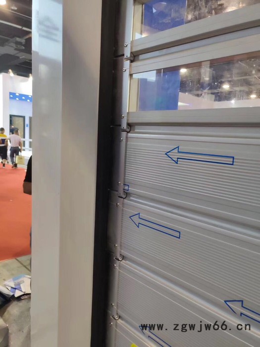 宏利/光明工业区厂房专用 滚筒硬质保温抗风快速门图2