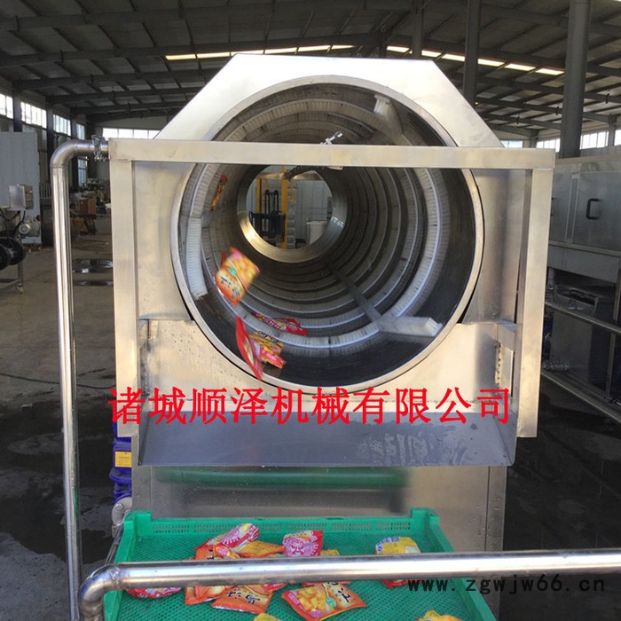 滚筒洗袋机 鲍鱼清洗机 贝类产品专用清洗机 顺泽直销图4