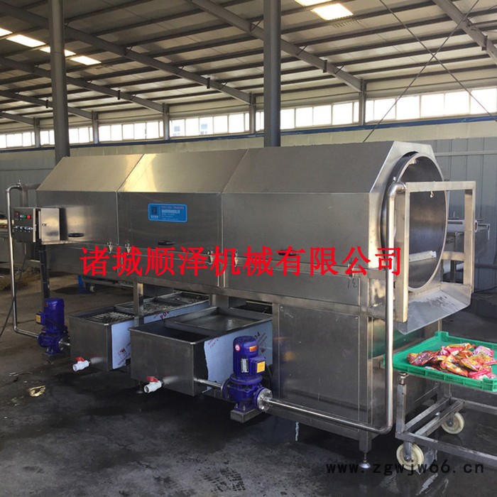 滚筒洗袋机 鲍鱼清洗机 贝类产品专用清洗机 顺泽直销图3