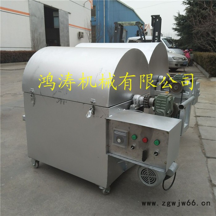 气加热炒货机 滚筒式炒货机 炒瓜子机图片-厂家图3