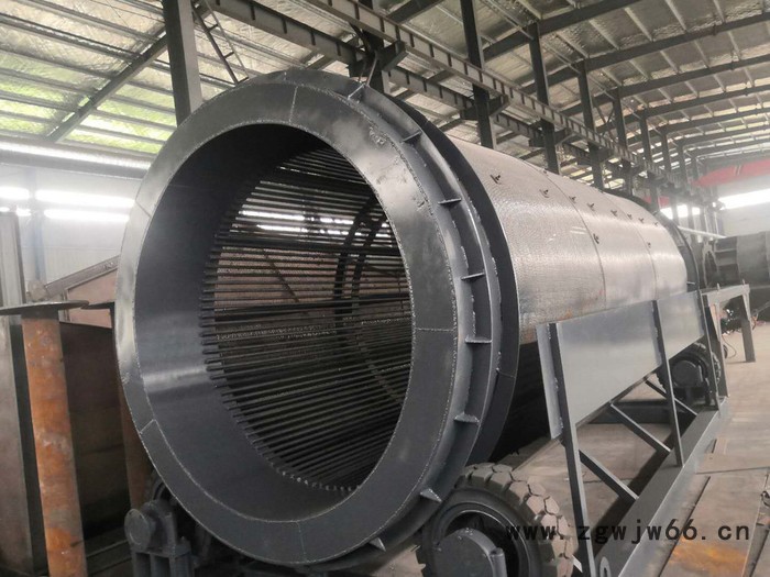 强森机械无轴筛  无轴滚筒筛_筛沙机_筛垃圾等设备生产厂家图4