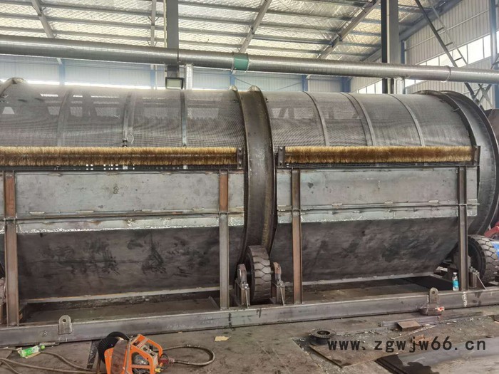 强森机械无轴筛  无轴滚筒筛_筛沙机_筛垃圾等设备生产厂家图5