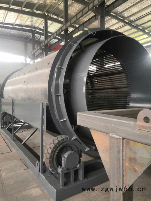 强森机械无轴筛  无轴滚筒筛_筛沙机_筛垃圾等设备生产厂家图7