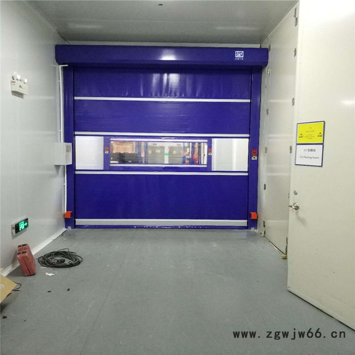 珠海XDM滚筒式高速门 软质硬质快速门 透明卷帘门图2