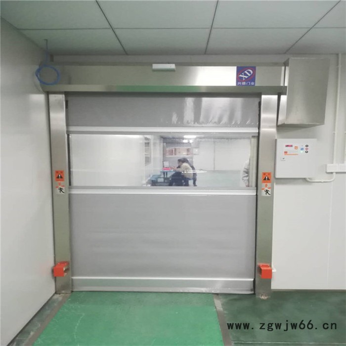 珠海XDM滚筒式高速门 软质硬质快速门 透明卷帘门图3